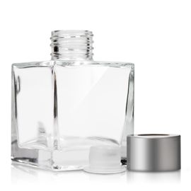Κίνα Επί παραγγελία μπουκάλια διασκορπιστών γυαλιού/τετραγωνικό σαφές μπουκάλι αρώματος κρυστάλλου προμηθευτής