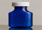 Ακόμη και πλαστικά υγρά μπουκάλια ιατρικής πάχους, 3 OZ μπλε υγρά μπουκάλια συνταγών προμηθευτής