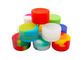 Ελεύθερα 7ml εμπορευματοκιβώτια σιλικόνης βαθμού τροφίμων BPA, εύκολος καθαρισμός γύρω από το βάζο σιλικόνης προμηθευτής